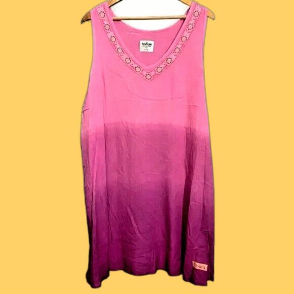 NWT Swim Beach  Cover Up / Sundress by  Sunshine Raised XL pink purple ombre
